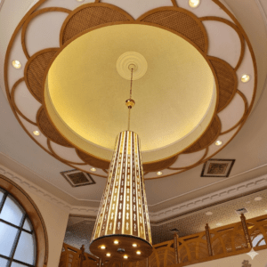 נברשת מרכזית צורת קונוס