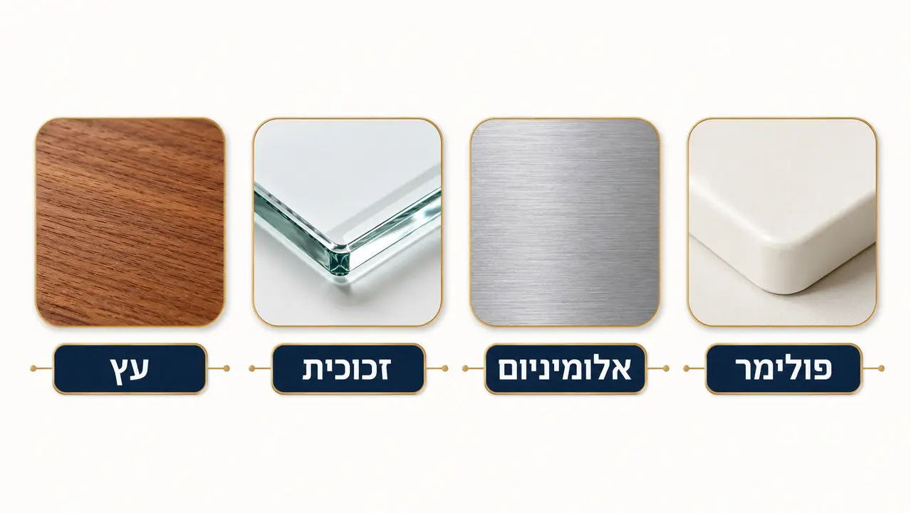 בחירת חומר ללוח ספירת העומר